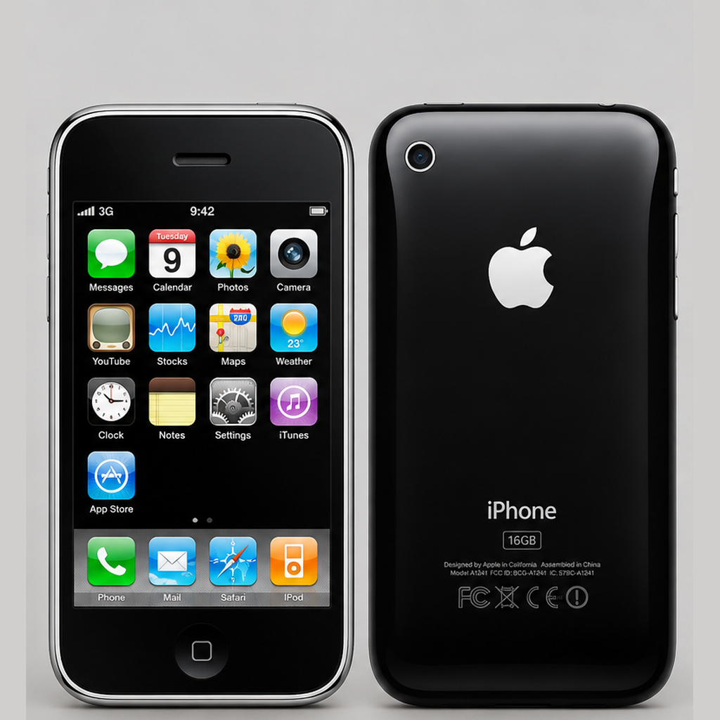 黒いiPhone3G