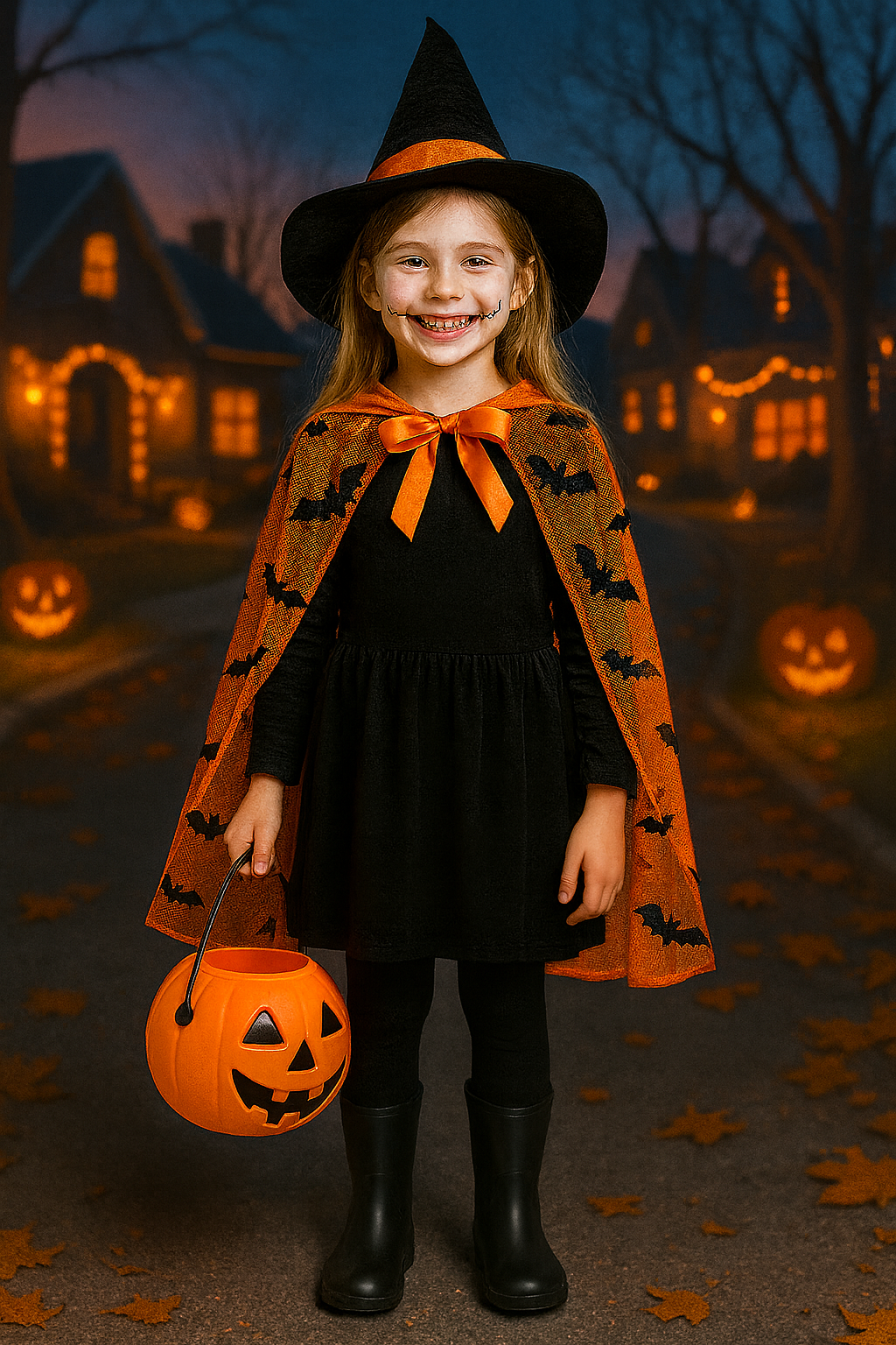 ハロウィンコスプレの写真